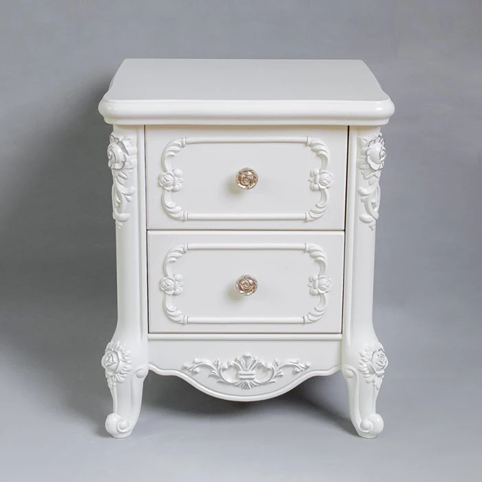 French Style Bedside Lockers