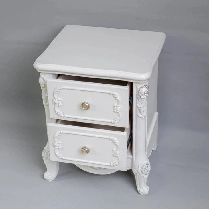 French Style Bedside Lockers